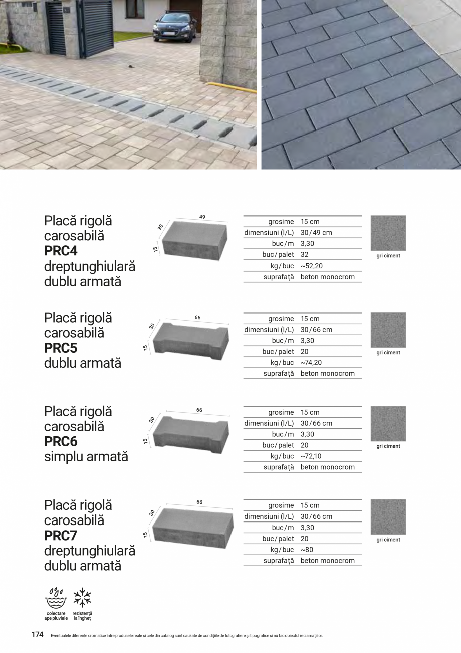 Pagina 174-Catalog de produse Elis  Pavaje 2026-2027 ELIS PAVAJE Catalog, brosura Romana olormix
Beton monocrom...
