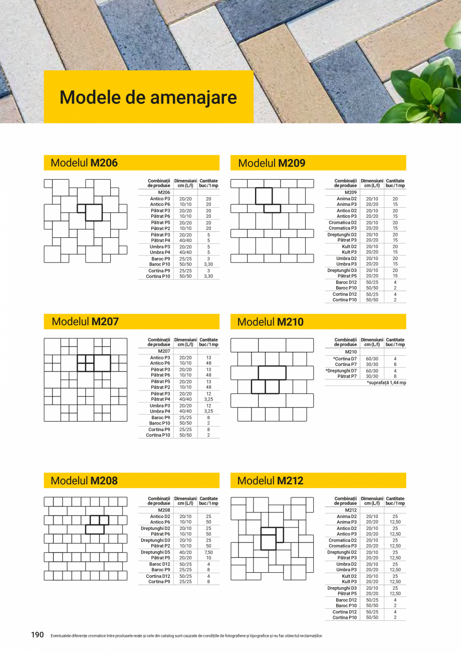Pagina 190-Catalog de produse Elis  Pavaje 2026-2027 ELIS PAVAJE Catalog, brosura Romana 