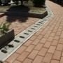 Vedere de aproape - rigola pentru trafic pietonal