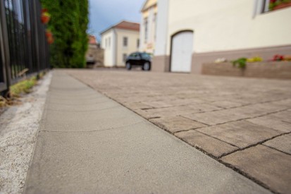 drum cu Rigola scafa R1 R1 Rigole din beton compact
