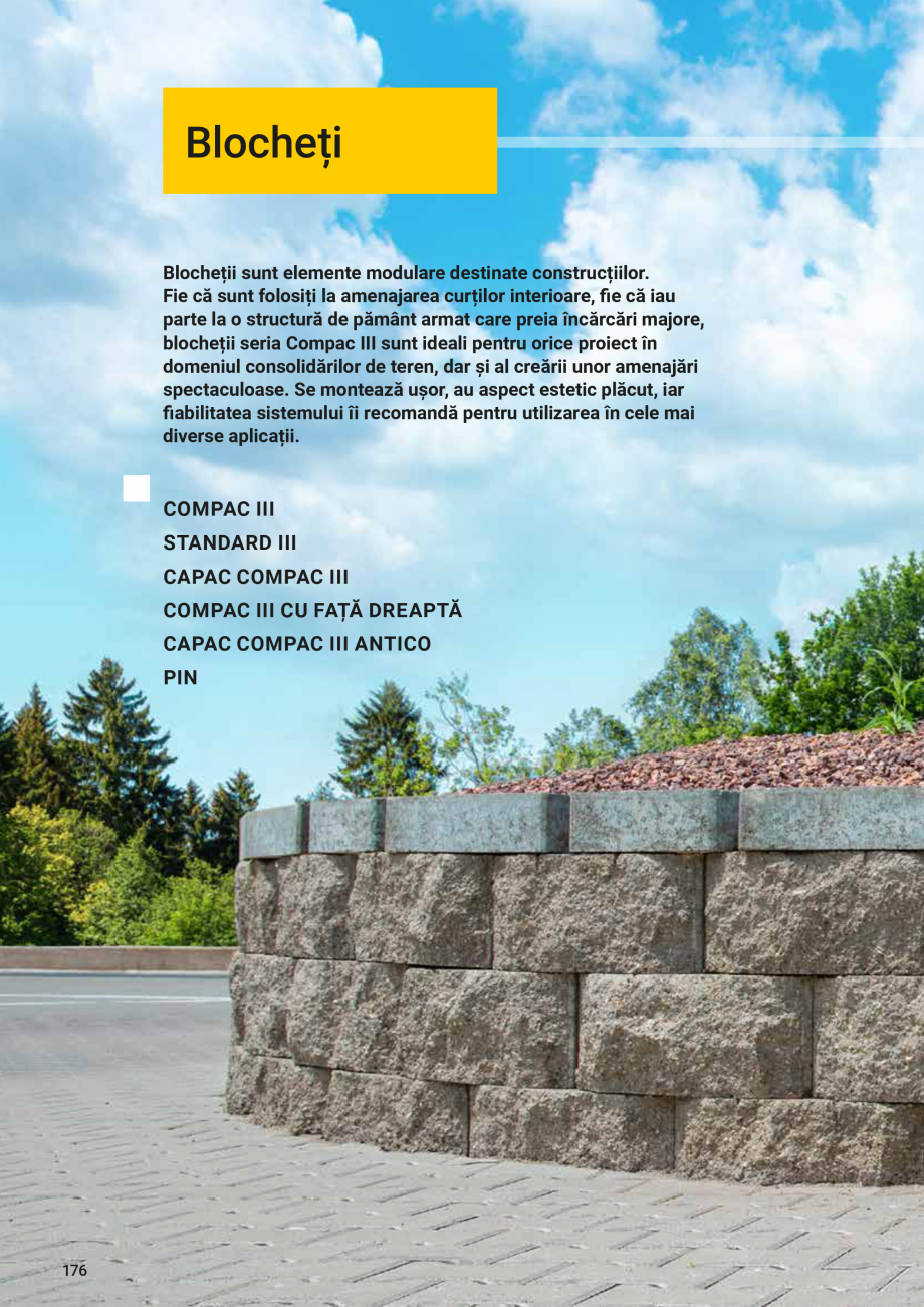 Pagina 176-Catalog de produse Elis  Pavaje 2026-2027 - Rigole din beton compact pentru trafic auto ELIS PAVAJE ...