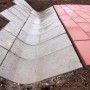 Vedere de aproape - Sant triunghiular prefabricat din beton R6