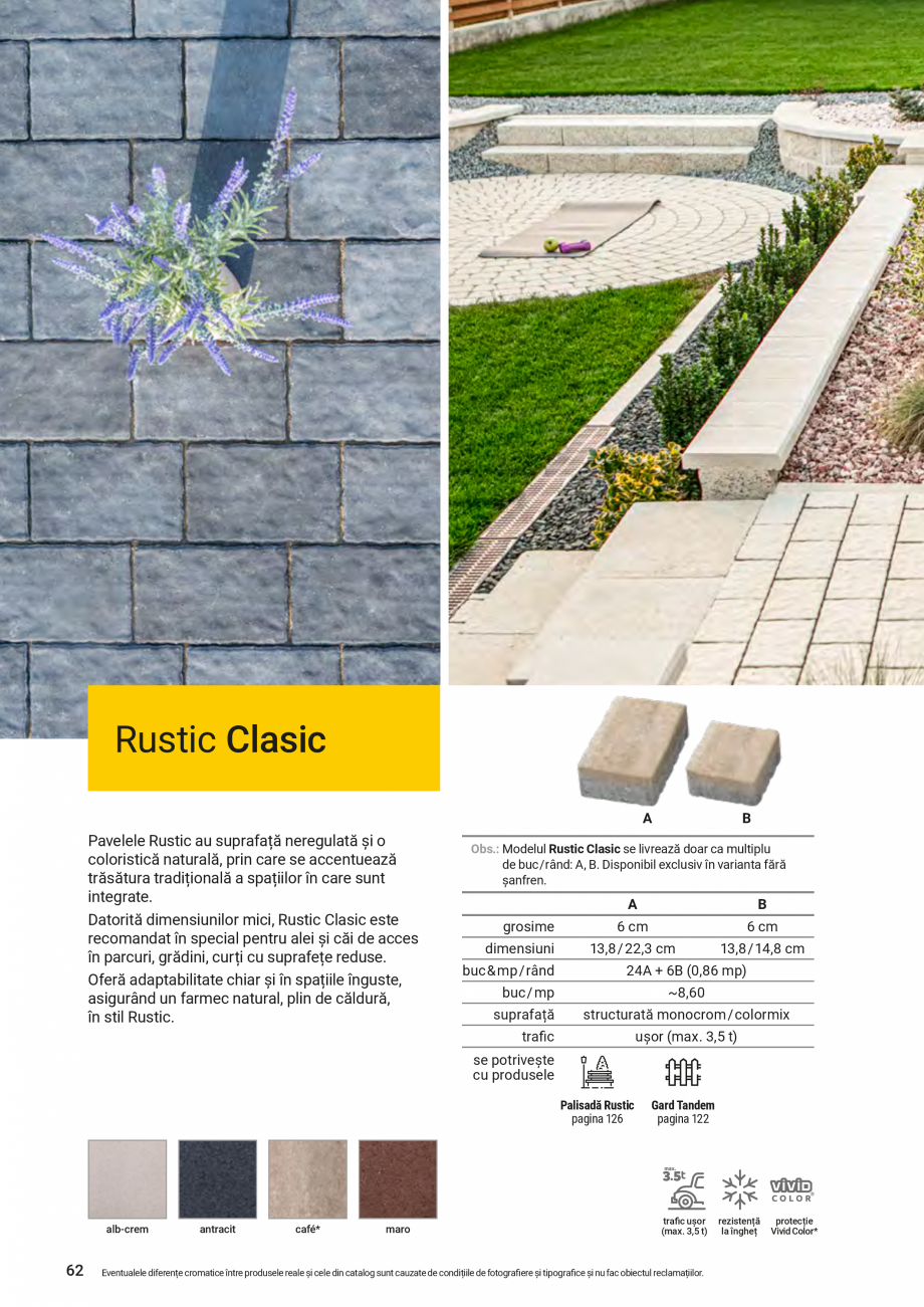 Pagina 52-Catalog - Elis Pavaje - 2024-2025 - Garduri modulare din beton vibropresat ELIS PAVAJE Catalog,...