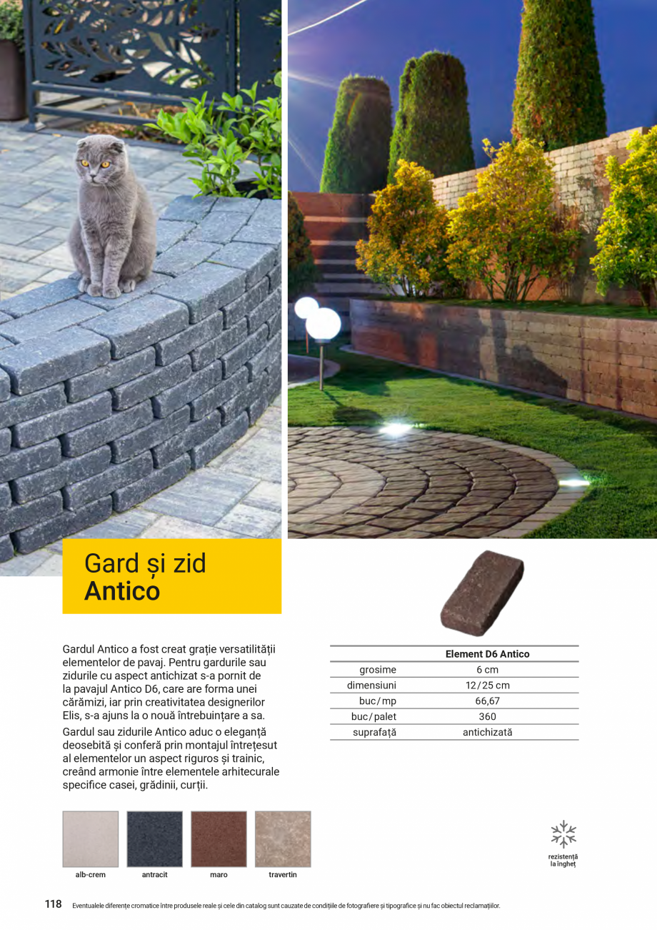 Pagina 118 - Catalog - Elis Pavaje - 2024-2025 - Garduri modulare din beton vibropresat ELIS PAVAJE ...