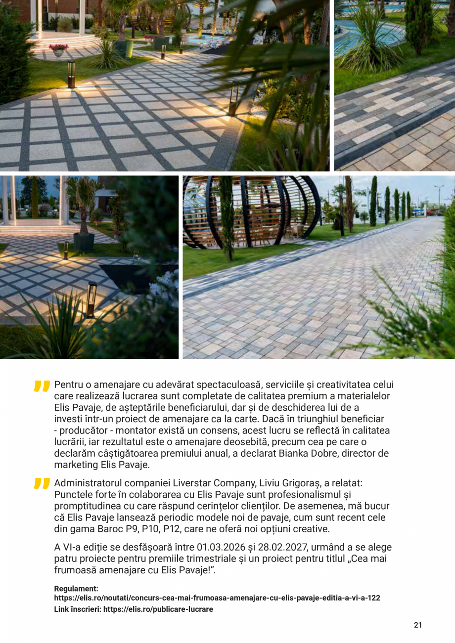 Pagina 17-Catalog de produse Elis  Pavaje 2026-2027 - Garduri modulare din beton vibropresat ELIS PAVAJE...