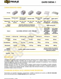Element stalp Siena