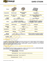 Element gard de jumatate Citadin