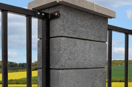 ELIS PAVAJE Detaliu elemente gard Urbana - Garduri modulare din beton vibropresat ELIS PAVAJE