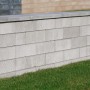 Gard realizat din element gard Citadin - Gri ciment