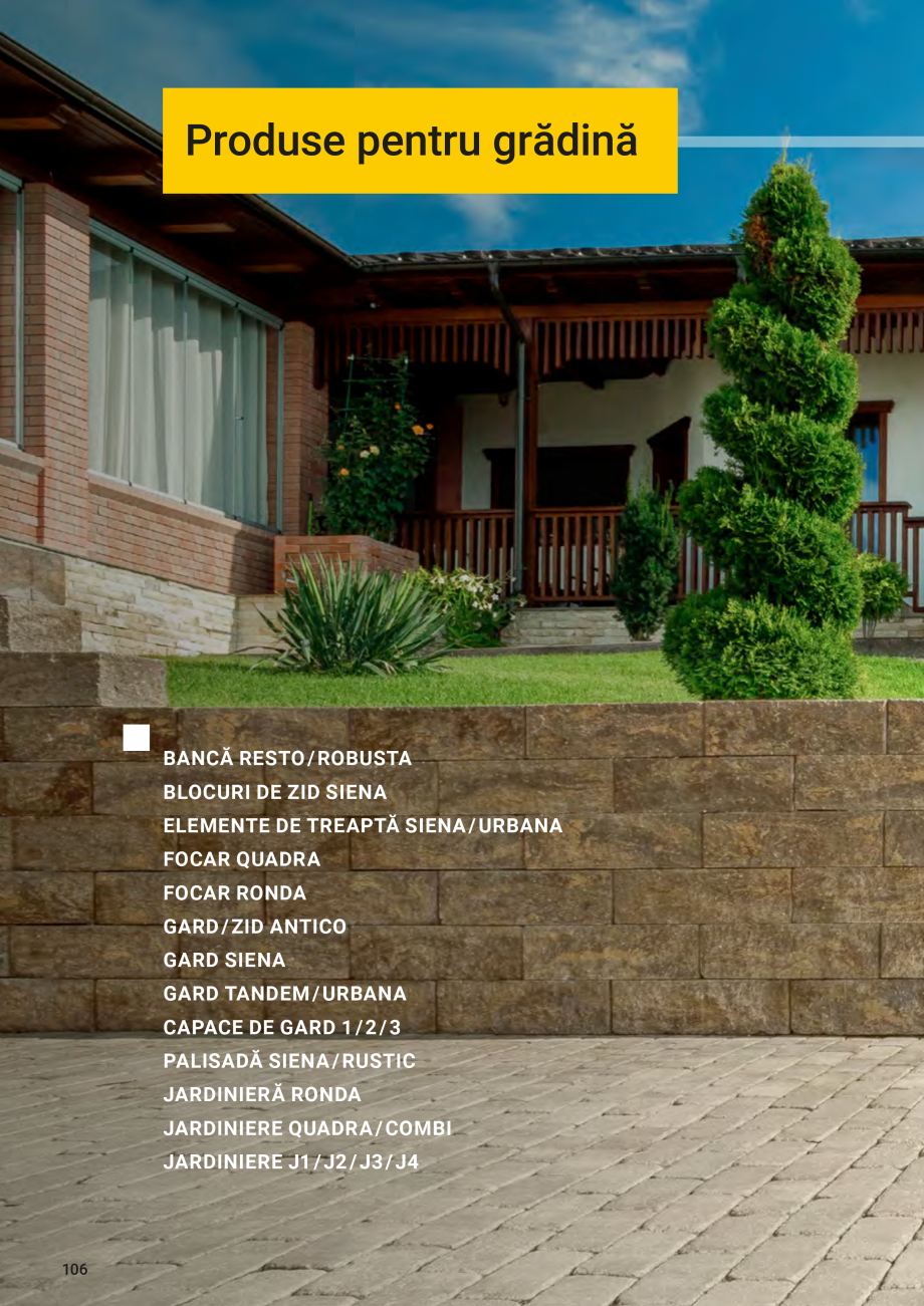 Pagina 103-Catalog - Elis Pavaje - 2024-2025 - Mobilier din beton pentru curte si gradina ELIS PAVAJE Catalog, ...
