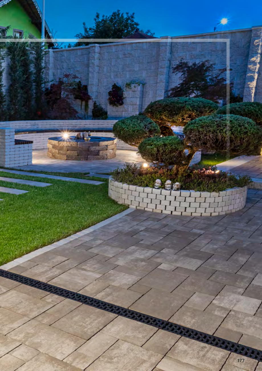 Pagina 177-Catalog - Elis Pavaje - 2024-2025 - Mobilier din beton pentru curte si gradina ELIS PAVAJE Catalog, ...