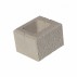 Element gard de jumatate Citadin - Gri ciment Element gard de jumatate Citadin