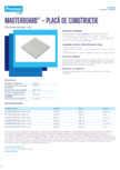 Placa de constructie rezistenta la foc PROMAT - MASTERBOARD®