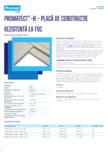 Placa de constructie rezistenta la foc PROMAT - PROMATECT®-H