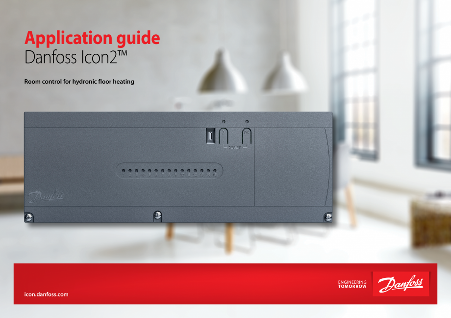 Pagina 1-Ghid de utilizare - Controale pentru incalzirea in pardoseala DANFOSS Icon² - Basic, Icon2,...