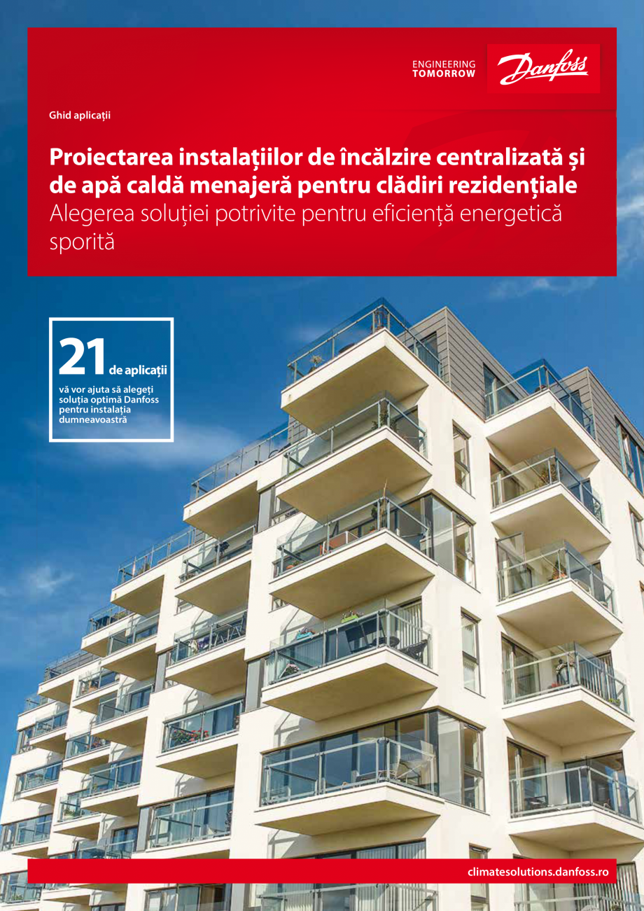 Pagina 1-Aplicatii pentru eficientizarea sistemelor de incalzire in constructii rezidentiale DANFOSS...