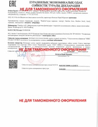 Declaratie de conformitate - Modul de conversie - ЕАС KZ 7100841.13.12.02171