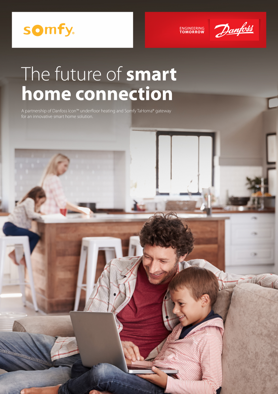 Pagina 1-Sisteme de incalzire in pardoseala pentru case inteligente DANFOSS Icon Wiring box Catalog, brosura ...