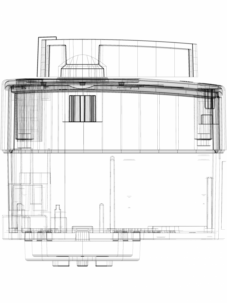Pagina 1-CAD-DWG 3D CAD - Servomotor electric rotativ DANFOSS Detaliu de produs AMB 162 