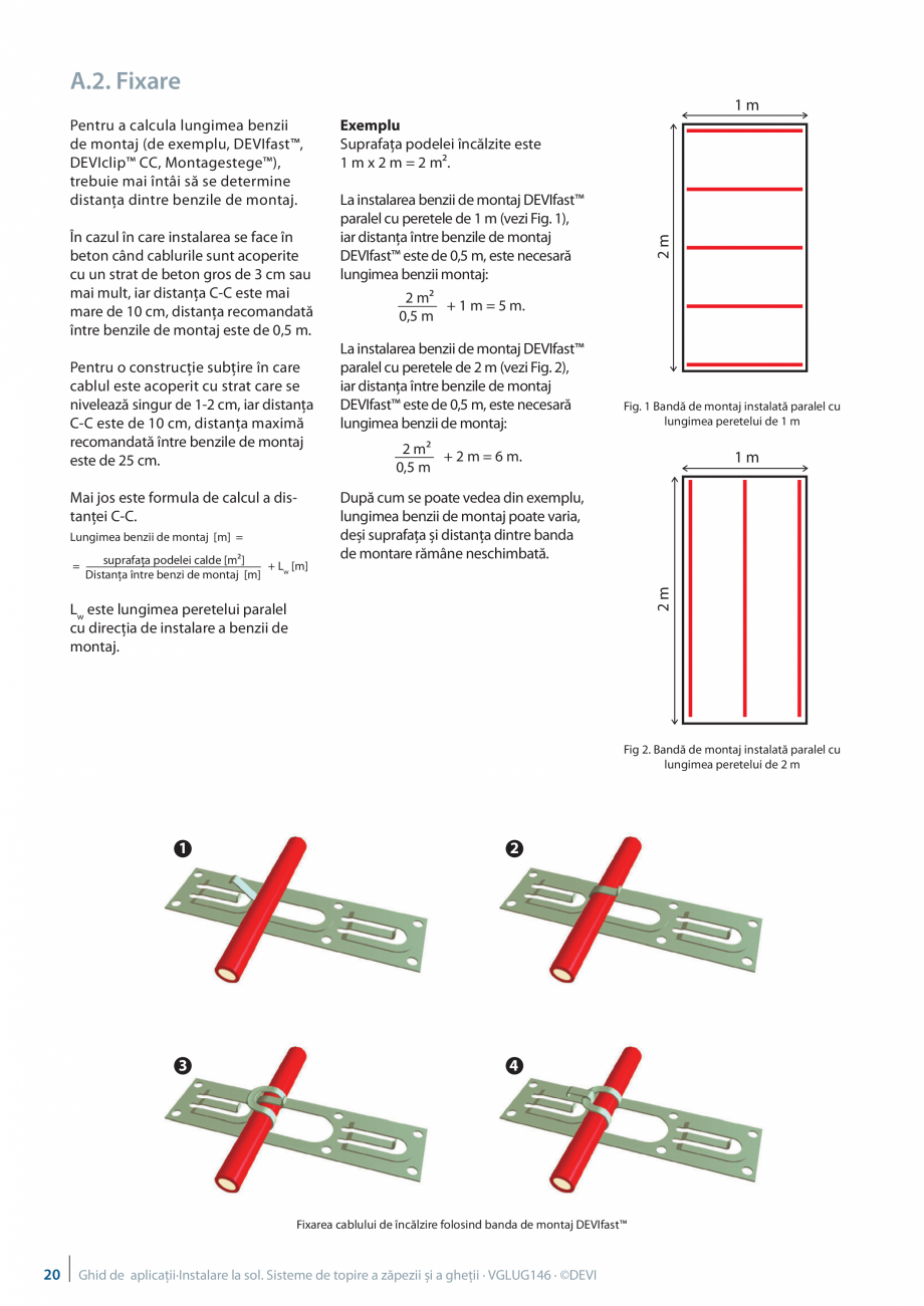Pagina 20 - Ghid de aplicatii - Sisteme de topire a zapezii si ghetii DEVI Catalog, brosura Romana...