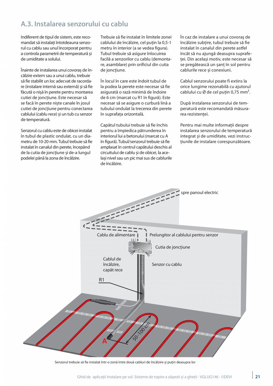 Pagina 21 - Ghid de aplicatii - Sisteme de topire a zapezii si ghetii DEVI Catalog, brosura Romana  ...