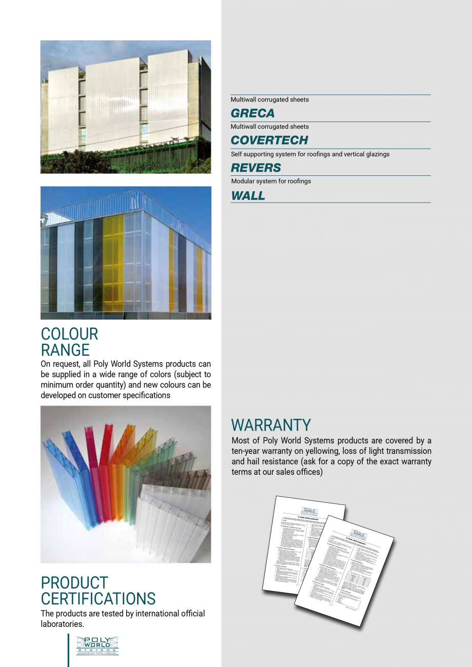 Pagina 4-Sisteme policarbonat pentru luminatoare GEPLAST COVERTECH Fisa tehnica Engleza RESPONSABIL
valid
ur
...