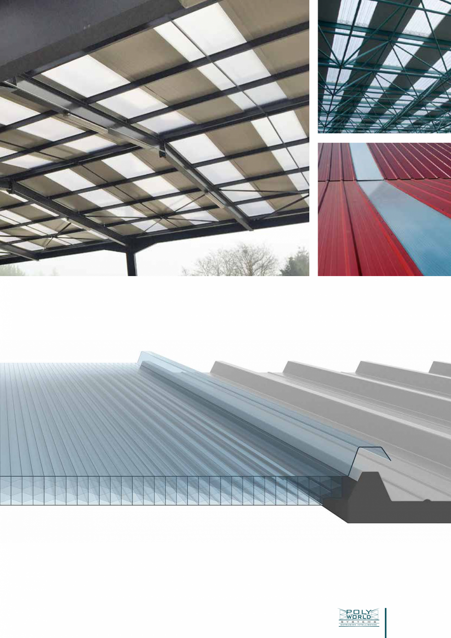 Pagina 13 - Sisteme policarbonat pentru luminatoare GEPLAST GRECA, REVERS, NUT-FEDER WALL, COVERTECH...