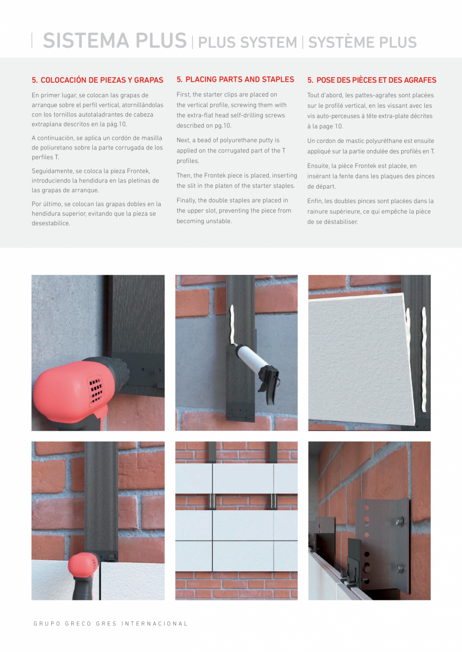 Pagina 17-Catalog produse Frontek Frontek Catalog, brosura Engleza, Franceza, Italiana t the structural load...