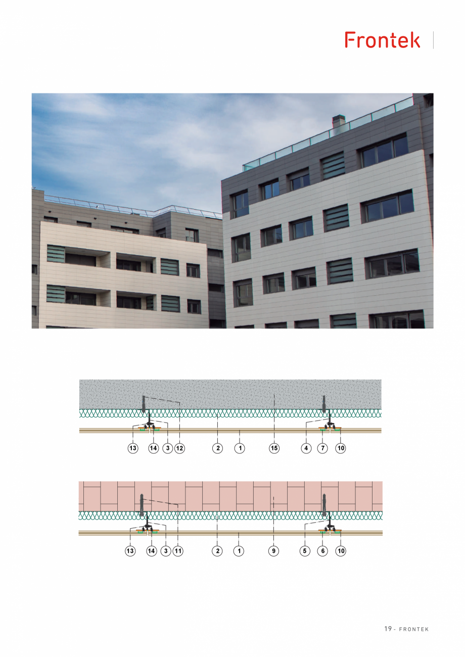 Pagina 20-Catalog produse Frontek Frontek Catalog, brosura Engleza, Franceza, Italiana f-drilling screw flat...