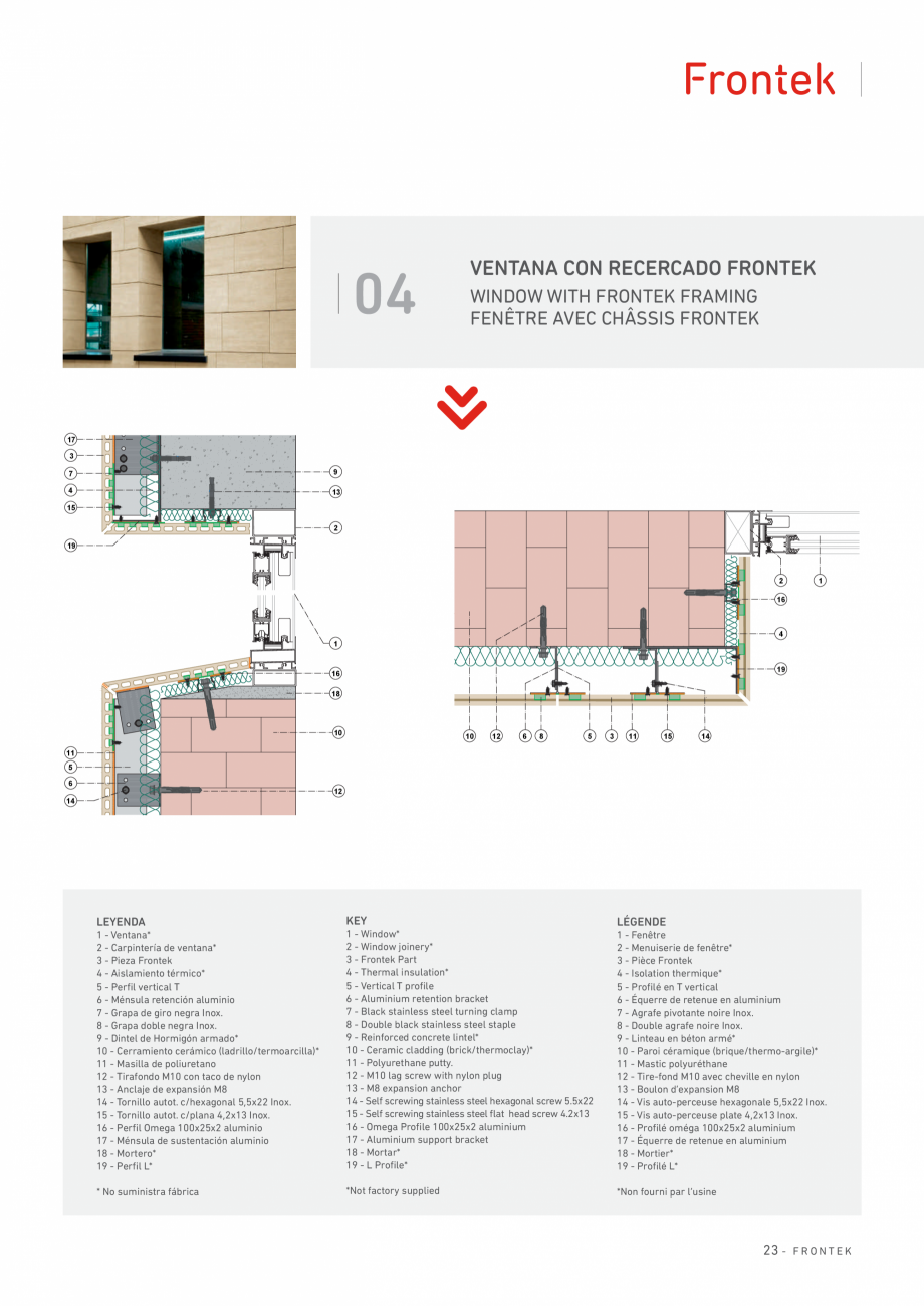 Pagina 24-Catalog produse Frontek Frontek Catalog, brosura Engleza, Franceza, Italiana do un cordón

and the ...