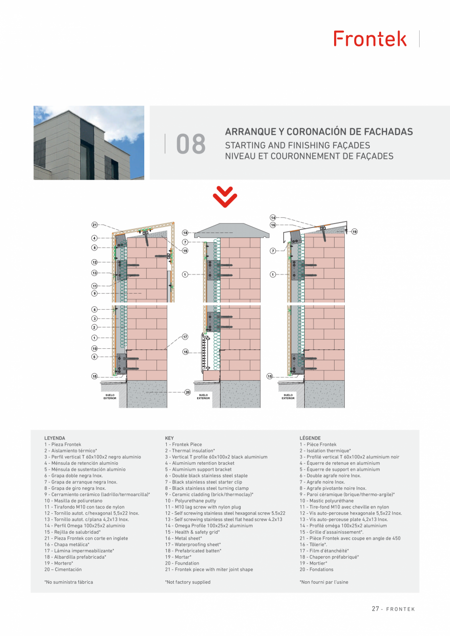 Pagina 28 - Catalog produse Frontek Frontek Catalog, brosura Engleza, Franceza, Italiana s :

1....