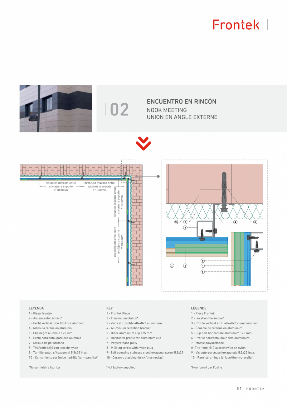 Pagina 52-Catalog produse Frontek Frontek Catalog, brosura Engleza, Franceza, Italiana bracket
5 - Double...