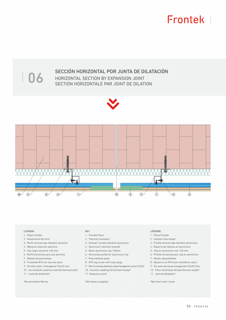 Pagina 56-Catalog produse Frontek Frontek Catalog, brosura Engleza, Franceza, Italiana  - Anclaje de...