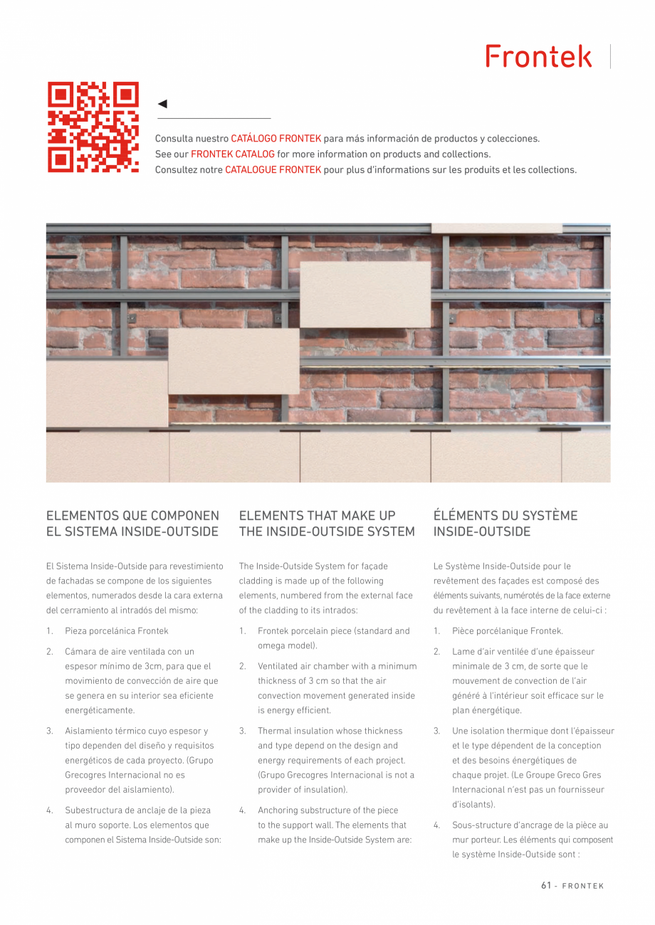 Pagina 62-Catalog produse Frontek Frontek Catalog, brosura Engleza, Franceza, Italiana 
FRAMING SECTION WITH...