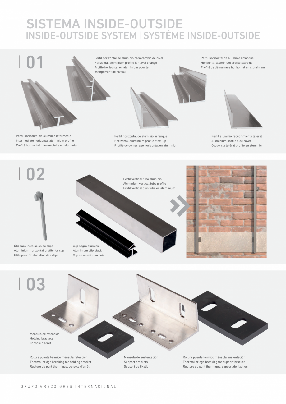 Pagina 63-Catalog produse Frontek Frontek Catalog, brosura Engleza, Franceza, Italiana ula retención aluminio...