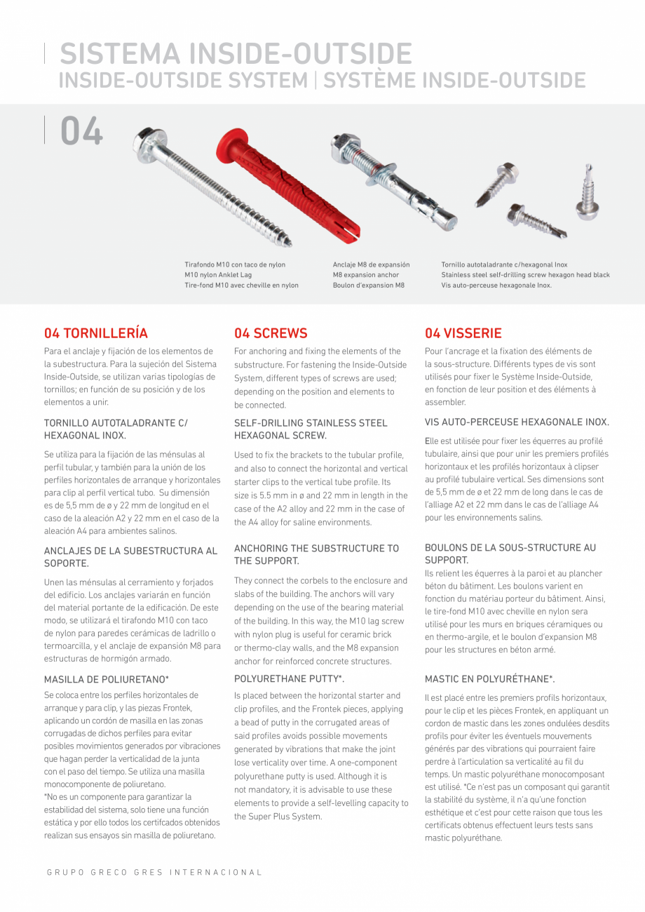 Pagina 65-Catalog produse Frontek Frontek Catalog, brosura Engleza, Franceza, Italiana TA DE DILATACIÓN

6 - ...