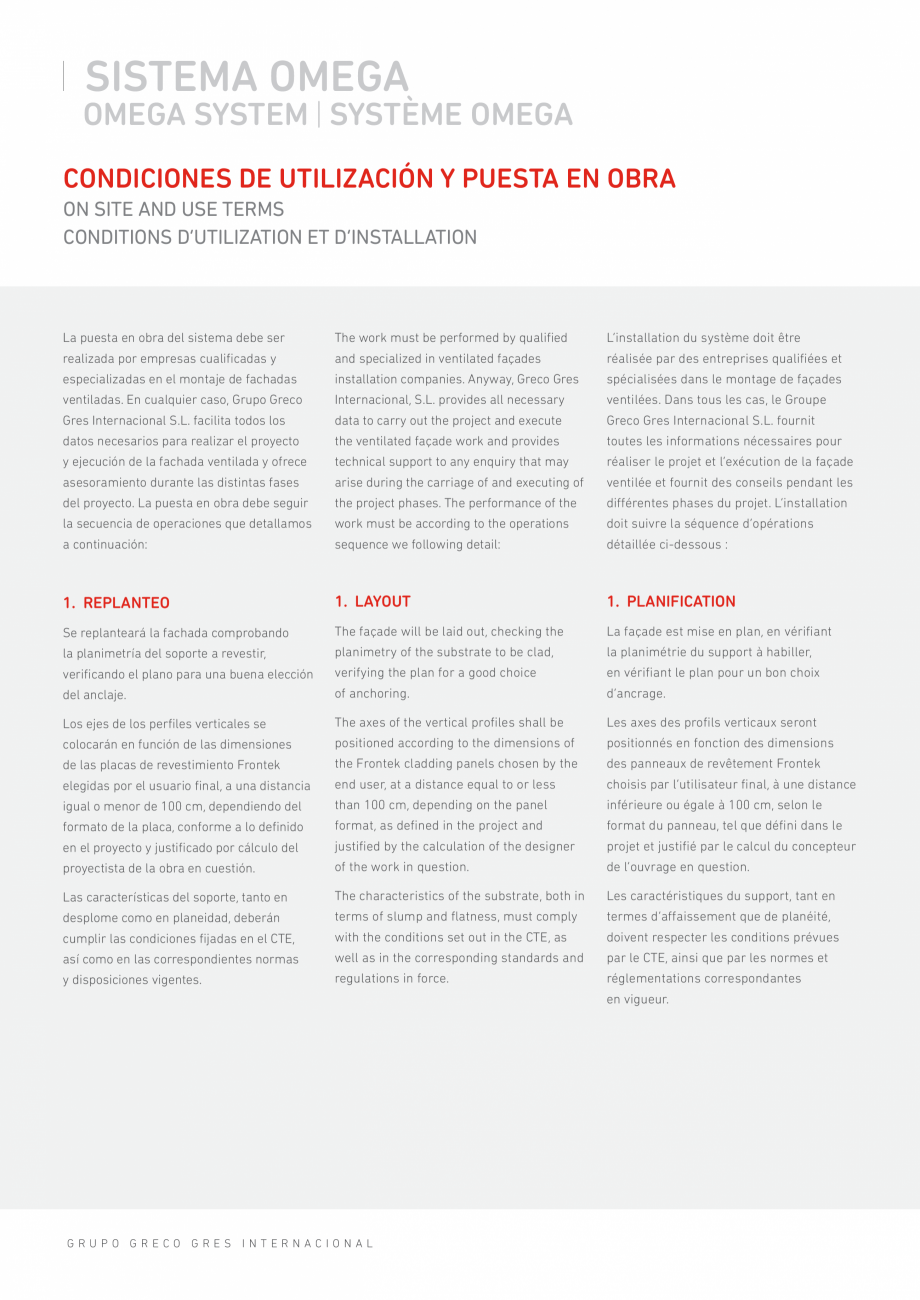 Pagina 73-Catalog produse Frontek Frontek Catalog, brosura Engleza, Franceza, Italiana ut piece.
1. Estado...