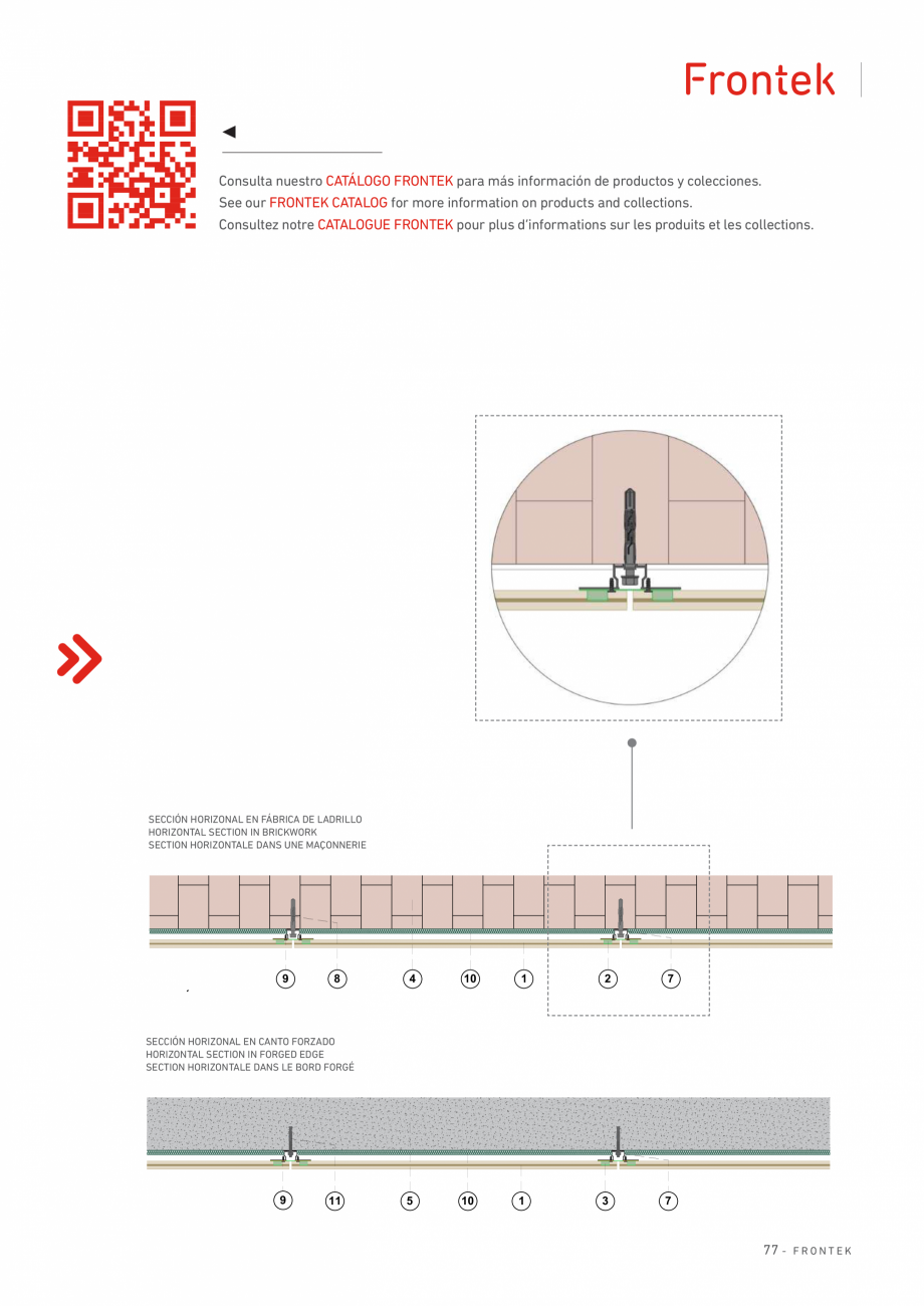 Pagina 78-Catalog produse Frontek Frontek Catalog, brosura Engleza, Franceza, Italiana a (dos tornillos
en los...