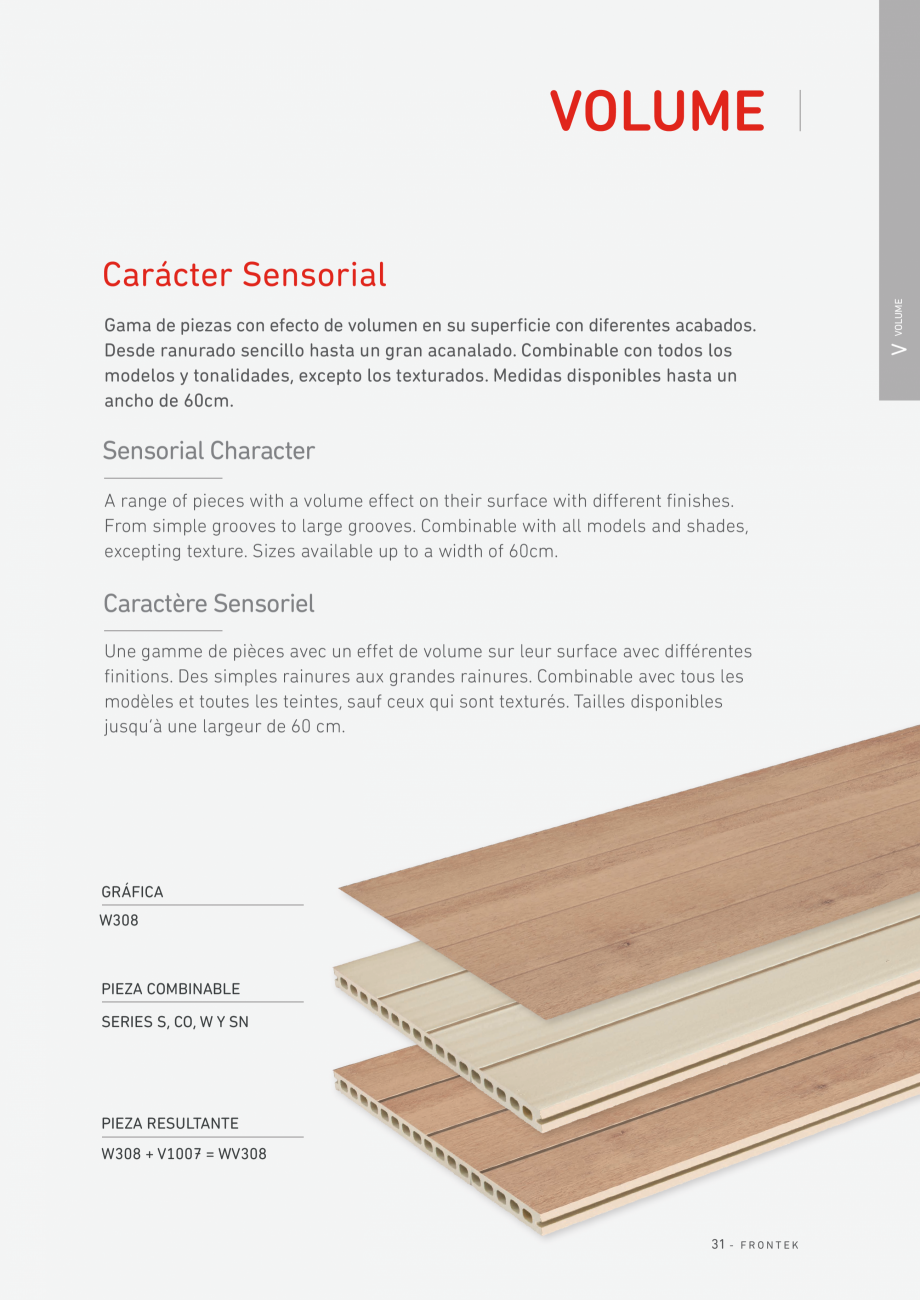 Pagina 32-Catalog - Placi de portelan extrudat Frontek Frontek Catalog, brosura Engleza, Spaniola s por la...