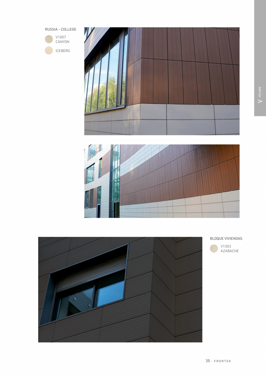 Pagina 36-Catalog - Placi de portelan extrudat Frontek Frontek Catalog, brosura Engleza, Spaniola evelop...