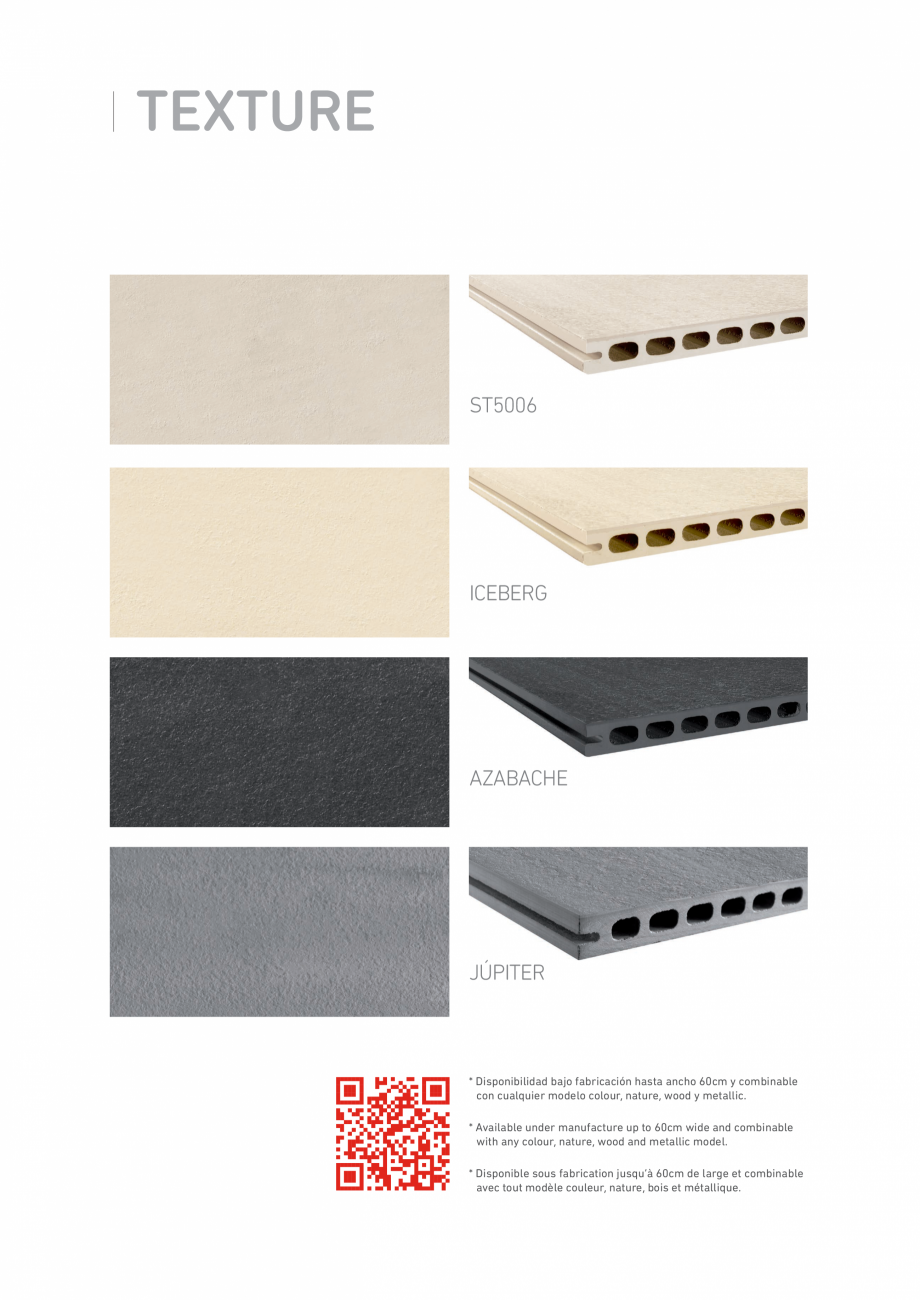 Pagina 39-Catalog - Placi de portelan extrudat Frontek Frontek Catalog, brosura Engleza, Spaniola ICIENT...