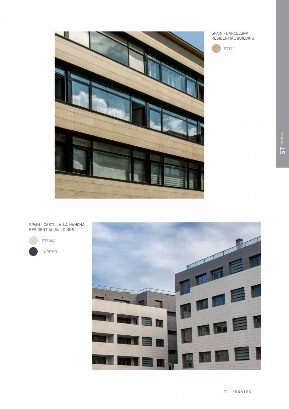 Pagina 42-Catalog - Placi de portelan extrudat Frontek Frontek Catalog, brosura Engleza, Spaniola 5
Parte 14 /...