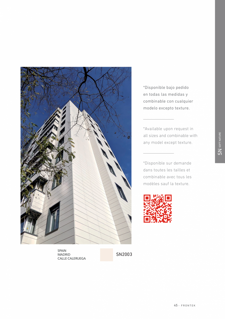 Pagina 46-Catalog - Placi de portelan extrudat Frontek Frontek Catalog, brosura Engleza, Spaniola 