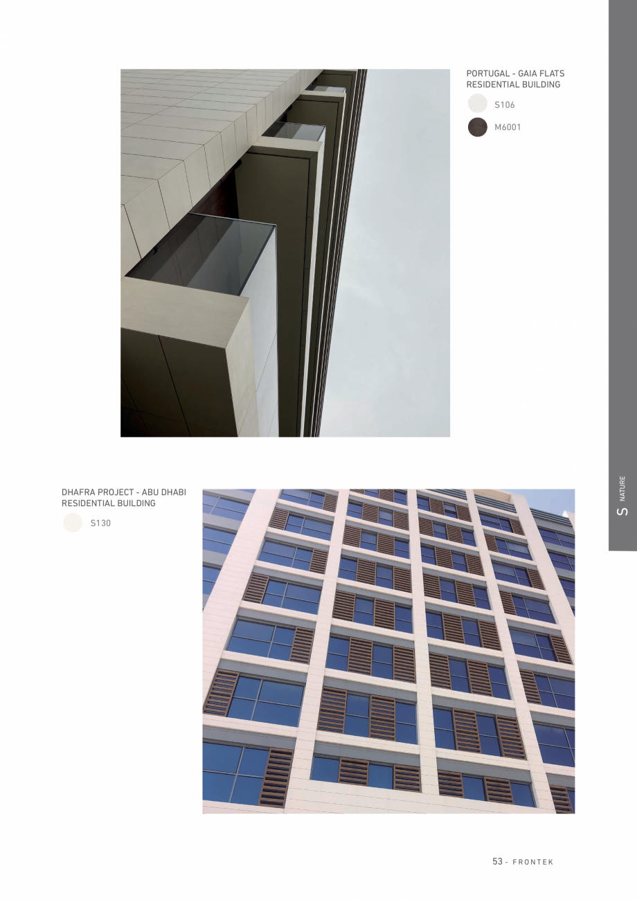 Pagina 54-Catalog - Placi de portelan extrudat Frontek Frontek Catalog, brosura Engleza, Spaniola 