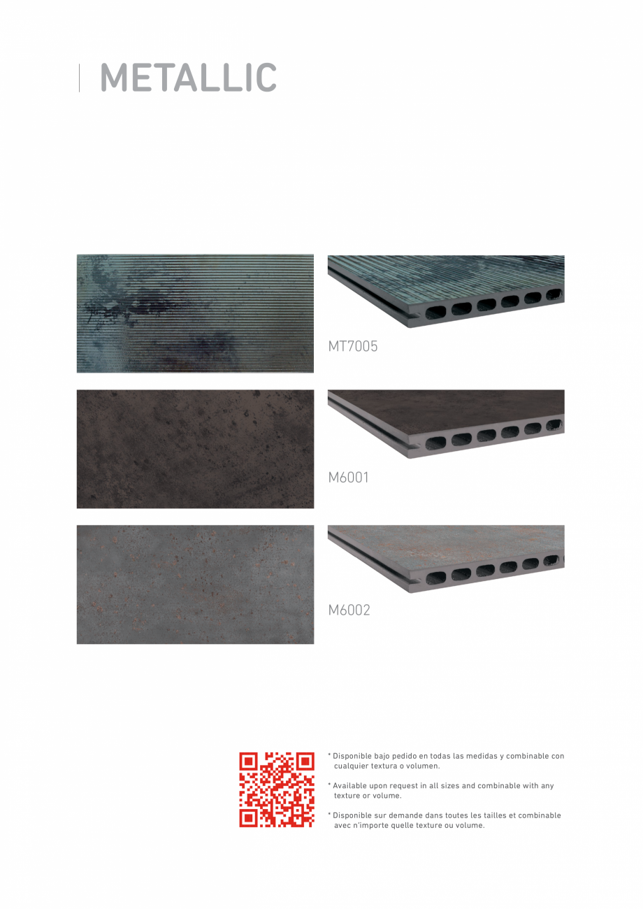 Pagina 57-Catalog - Placi de portelan extrudat Frontek Frontek Catalog, brosura Engleza, Spaniola 