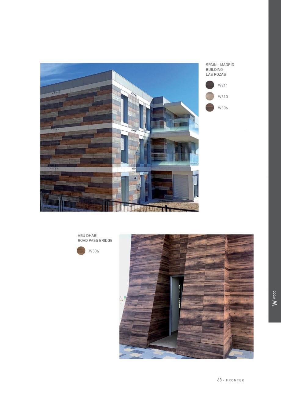 Pagina 64-Catalog - Placi de portelan extrudat Frontek Frontek Catalog, brosura Engleza, Spaniola 