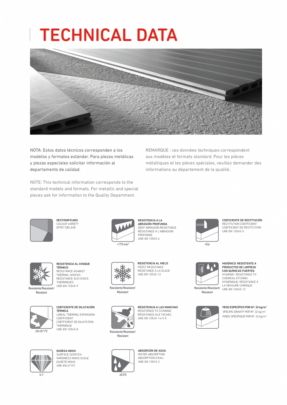 Pagina 79-Catalog - Placi de portelan extrudat Frontek Frontek Catalog, brosura Engleza, Spaniola 