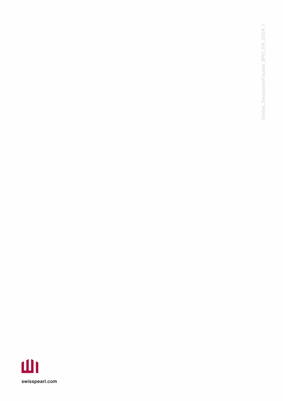 Pagina 46- Fatada ventilata din fibrociment SWISSPEARL SWISSPEARL Catalog, brosura Engleza 