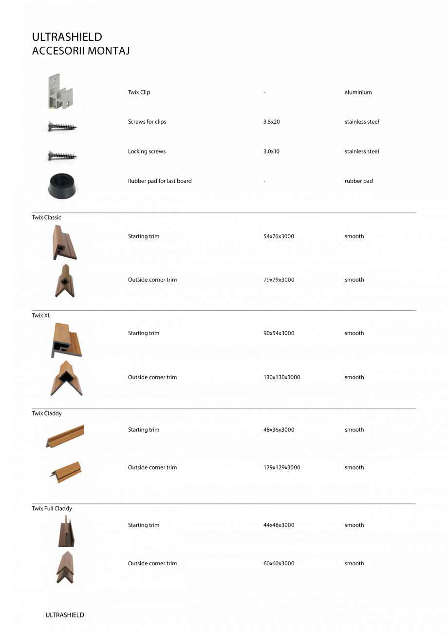 Pagina 9-Panouri modulare wpc tip riflaje GEPLAST Catalog, brosura Engleza 000 H)

ISO 4892 - 1

E*= 1,09,...