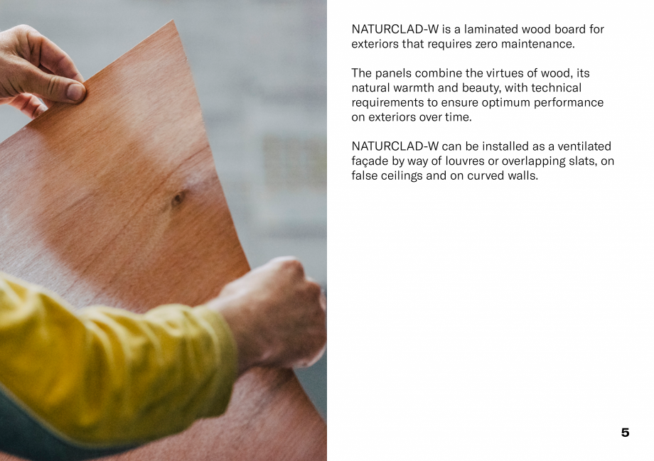 Pagina 3-Panouri HPL cu finisaj furnir pentru fatade PARKLEX PRODEMA PARKLEX PRODERMA Catalog, brosura...